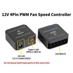 SK01 六路 PWM 风扇调速器 2